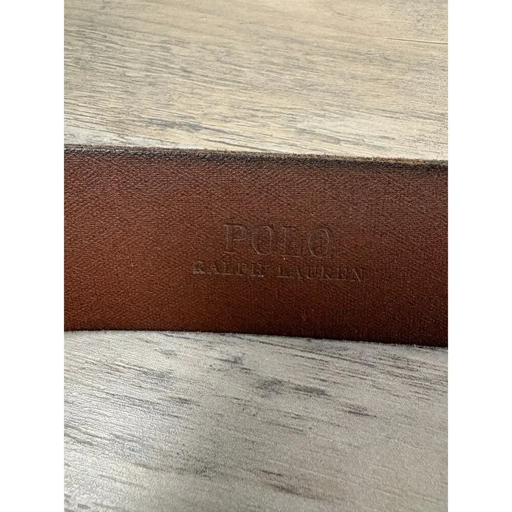 Polo Ralph Lauren Brown Men's‎ Belt- Size 50- EUC